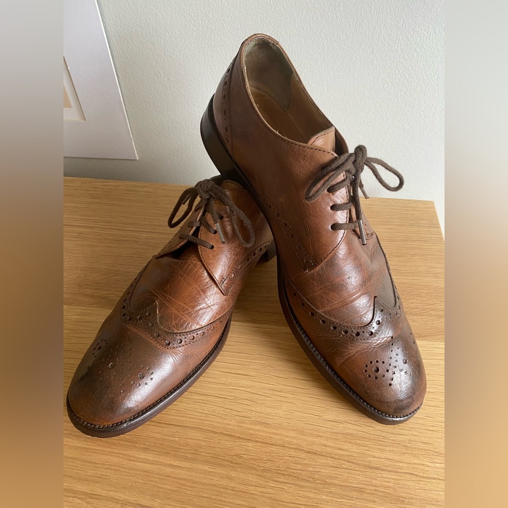 Navyboot Oxford Brown Leather Women’s Loafers